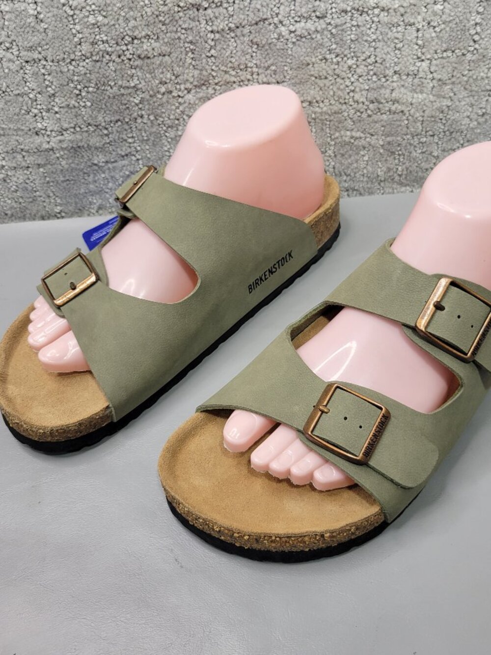Birkenstock Arizona Unisex Size EU 39 US L8 M6 Stone Slip On Sandals. - Picture 13 of 15
